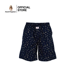 Hush Puppies กางเกงขาสั้นผู้ชาย รุ่น HU H3W3006 ทรง BOXER - สีกรมท่า