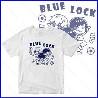 เสื้อยืดแขนสั้นลําลอง พิมพ์ลายกราฟฟิคอนิเมะ GP1 Blue Lock Yoichi Isagi Seishiro ทรงหลวม แฟชั่นสําหรับผู้ชาย และผู้หญิง