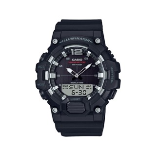 CASIO นาฬิกาข้อมือ CASIO รุ่น HDC-700-1AVDF วัสดุเรซิ่น สีดำ