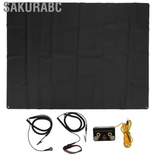 Sakurabc Earthing Grounding Mat Grounded 54.3x70.9in Exercise Fitness Pad