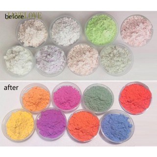 Jlove ผงสี UV เปลี่ยนสีได้ 8 สี สําหรับทําเครื่องประดับ เรซิน แสงแดด