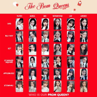 โปสการ์ด IVE THE PROM QUEENS FAN MEETING GAEUL YUJIN REI WONYOUNG LIZ LEESEO Kpop