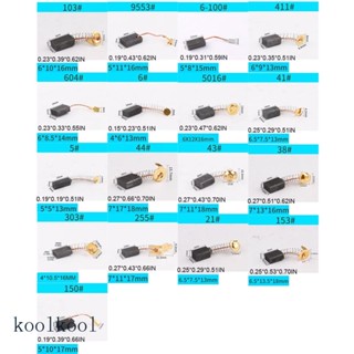 Kool แปรงคาร์บอน แบบสปริง ทนต่อการสึกหรอ สําหรับเครื่องเจียร 10 ชิ้น