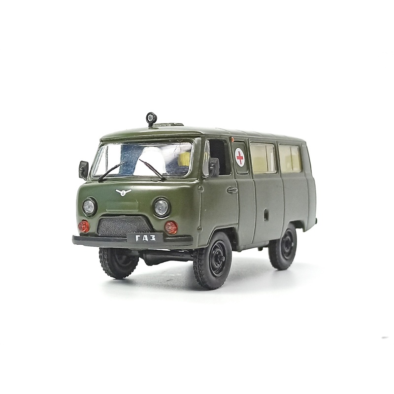 Uaz 452A รถพยาบาลรุ่น 1:43 สเกล