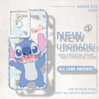 เคสโทรศัพท์มือถือแบบนิ่ม TPU ใส กันรอยกล้อง ลายการ์ตูน Stitch น่ารัก สําหรับ Vivo Y11s Y12 Y12a Y12s Y15 Y15a Y15s Y17 Y75 Y01 Y01a Y02a