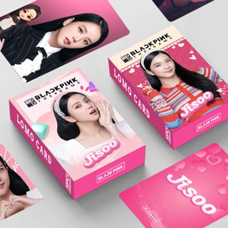 Blackpink JISOO อัลบั้มการ์ดโลโม่ พิมพ์ลายสองด้าน 30 ชิ้น/กล่อง