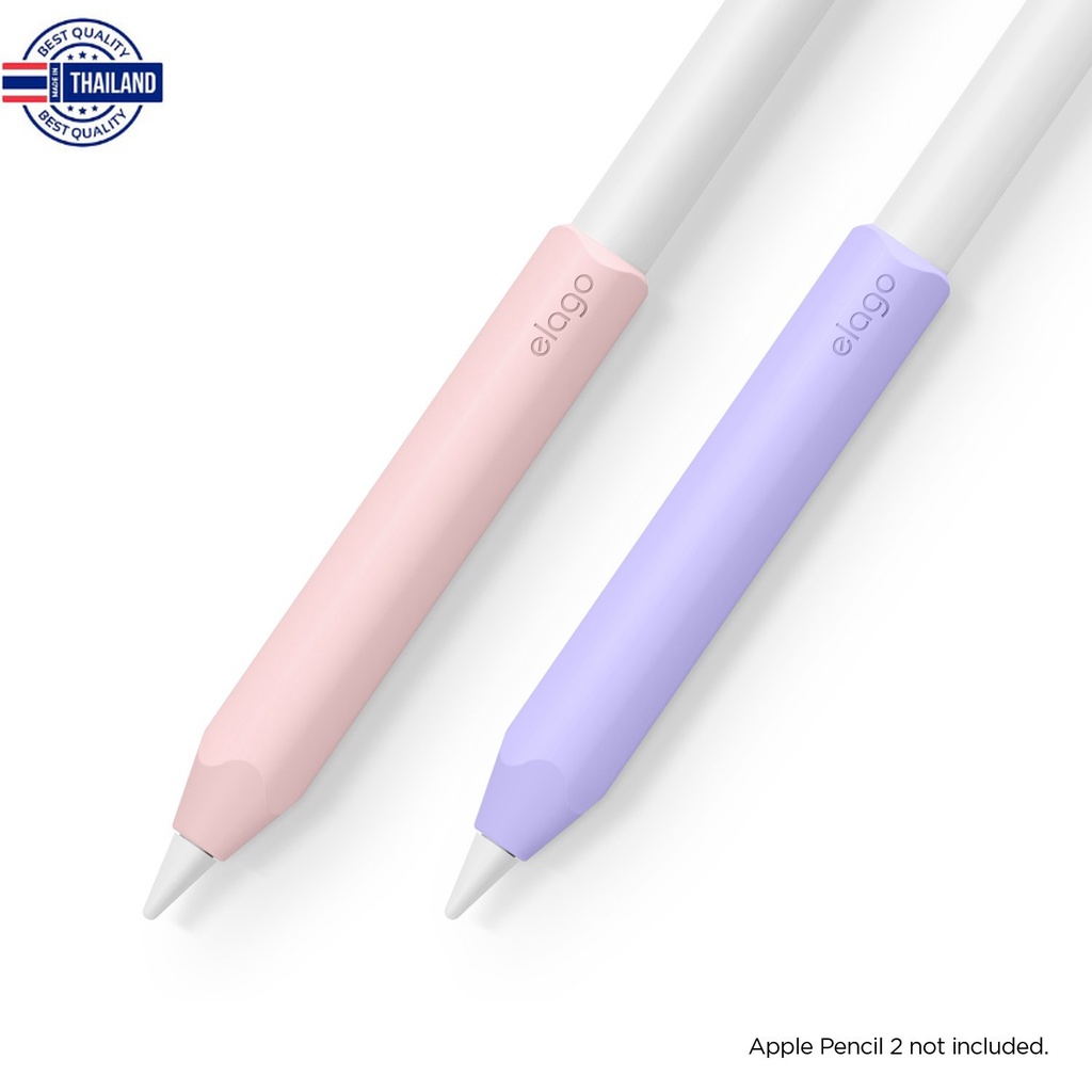 elago Grip Silicone Holder for Apple Pencil 2 2 Packs ปลอกปากกาสำหรั Apple Pencil ได้ 2 สี ในกล่อง สินค้า