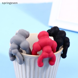 [springeven] ใหม่ ชั้นวางถุงชา ซิลิโคนนุ่ม กันล้น แบบพกพา สําหรับห้องครัว พร้อมส่ง