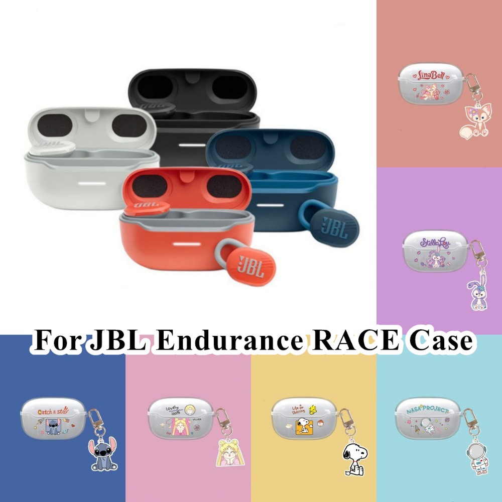 【ส่วนลด】เคสหูฟัง แบบนิ่ม ลายการ์ตูน สําหรับ JBL Endurance RACE TWS