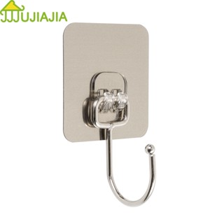 Jujiajia ตะขอแขวนผนัง ไม่ต้องเจาะ และไม่ทิ้งรอย รับน้ําหนักไ…