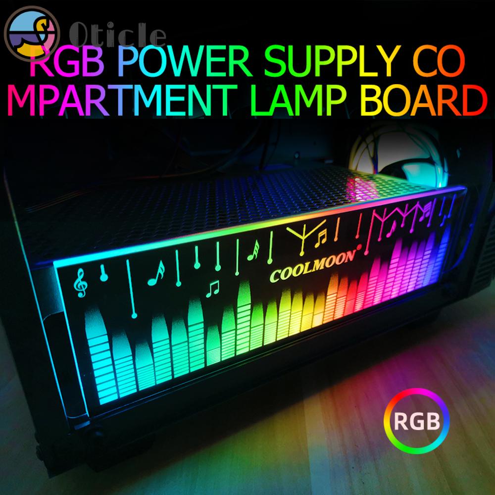 Coolmoon บอร์ดไฟ RGB PC แผงไฟ 4 Pin ขนาดเล็ก [Oticle]