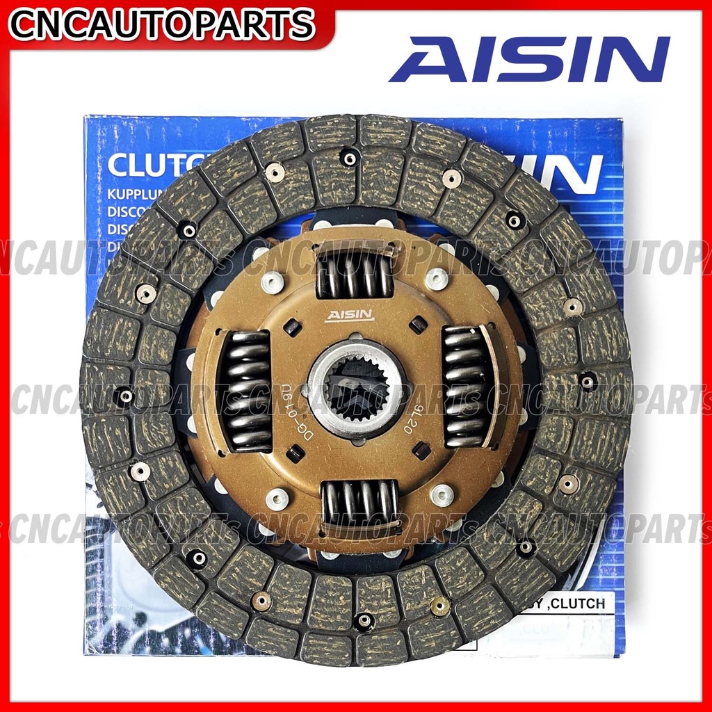 AISIN จานคลัทช์ ISUZU DMAX,TFR 2.5 เครื่อง 4JA1 / CHEV COLORADO แผ่นคลัช รหัส DG-019U ขนาด 9นิ้ว ของ