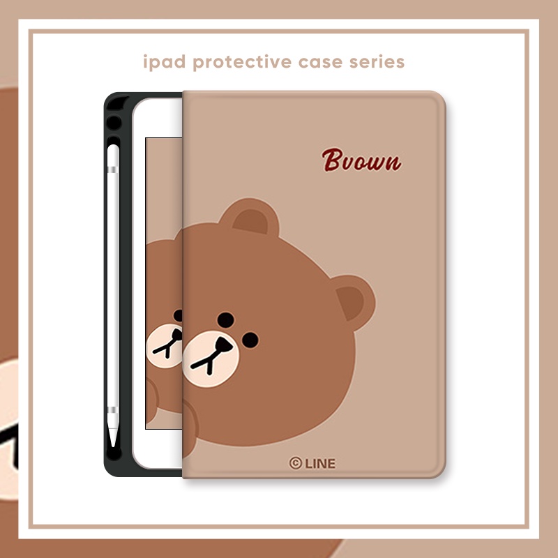 สำหรับ iPad mini7 เคส พร้อมช่องใส่ปากกา สําหรับ Apple Ipad Air 5th Mini 1 2 3 4 5 6 10.2 10.9 Pro 9.7 10.5 11 12.9 นิ้ว 2022 2021 2020 10th 9th 8th 7th 6th 5th Generation Casi สำหรับ iPad Air11 M2 Air13 M4 Air6 10.9 Air13 Pro 13 12.9 11 2024 กรณีแท็บเล็ต