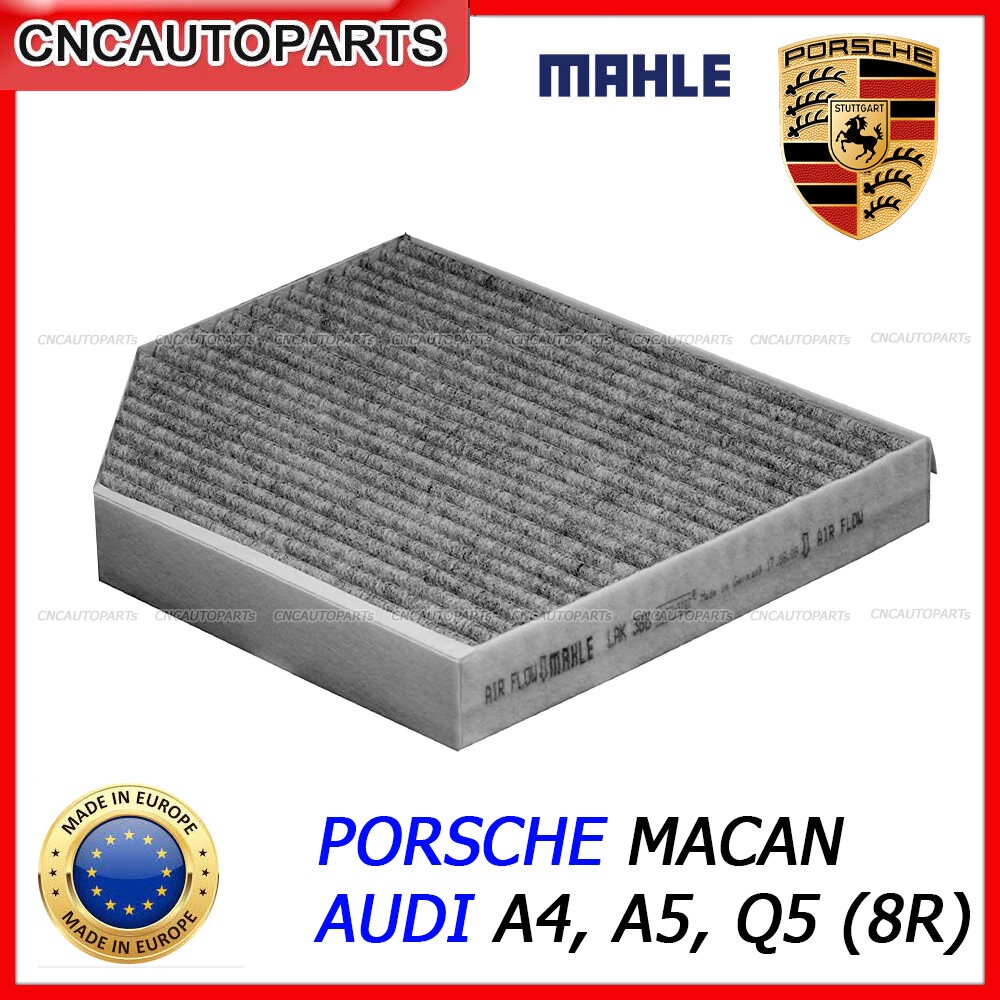 MAHLE ไส้กรองแอร์ PORSCHE MACAN , AUDI A4, A5, Q5 (8R) (ผลิตในยุโรป) LAK386, 8K0819439A, CUK 2450 ราคา ถูกที่สุด ดีลบีเคเค
