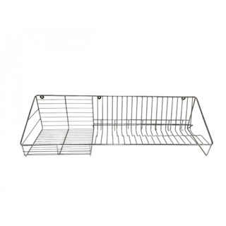 GlobalHouse HATASHI ชั้นคว่ำจานเหล็กติดผนัง ขนาด 80 ซม. สินค…