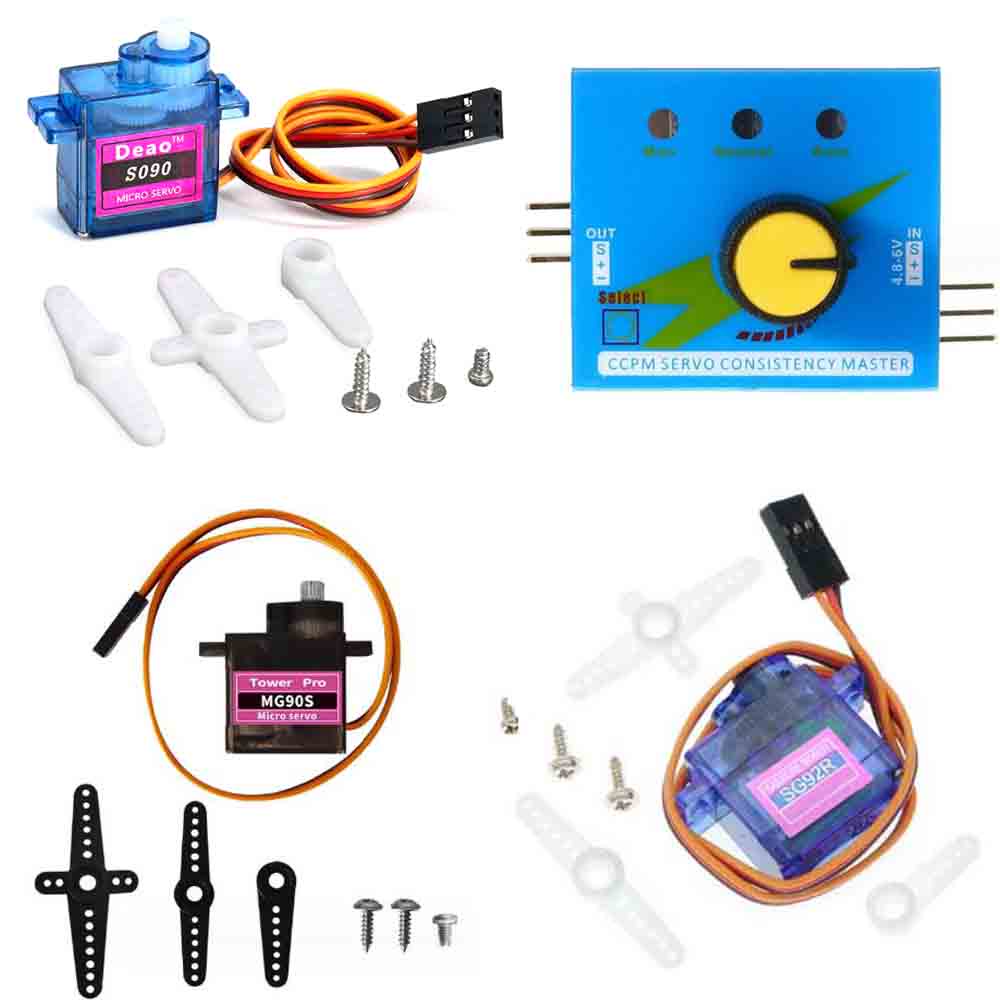 โมเดลเครื่องบินบังคับวิทยุ 9g SG92R SG90 MG90S ขนาดเล็ก