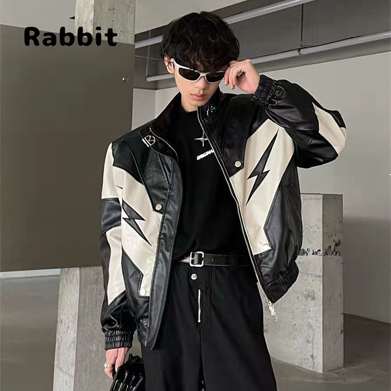 jacket หนัง ผู้ชาย ผู้หญิง  เสื้อหนัง   เสื้อแจ็กเก็ต jacket ชายหนังลําลอง โค้ทผู้ชาย   โค้ทหนัง ทรง