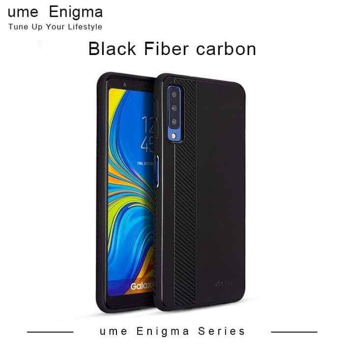 [ORIGINAL BOSS] เสื้อแจ็คเก็ตแบบนุ่ม Fiber Carbon Realme 2/3/3 Pro/5/5i/5s สีดํา UME ORIGMA