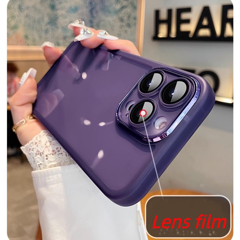 เคสโทรศัพท์มือถือ ชุบไฟฟ้า ป้องกันเลนส์กล้อง สําหรับ VIVO 1901 1902 1903 1904 1940 V1901A 1902_19 y12 y12i y15 y17 - รูปที่ 2