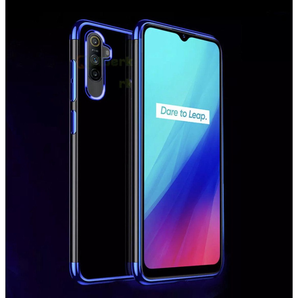 เคส Vivo Y95 / Y93 / Y91 / Y91C / Y81 / Y76 / Y50 / Y30 สำหรับวีโว่ ใสขอบสี กันกระแทก นิ่ม TPU Case - รูปที่ 5
