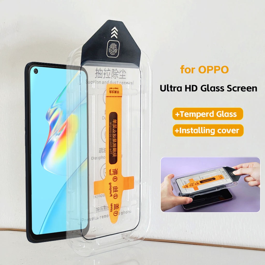 กระจกนิรภัยกันรอยหน้าจอ กันฝุ่น ติดตั้งง่าย สําหรับ Realme GT5 GT2 Pro Explorer Master Neo Flash Neo5 SE ACE Realme GT Neo 3 3T 2 2T