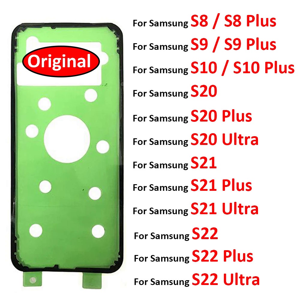 สติกเกอร์เทปกาว กันน้ํา สําหรับติดแบตเตอรี่ Samsung S9 S10 S10e S20 Plus Ultra Fe Note 20 10 9 8 7