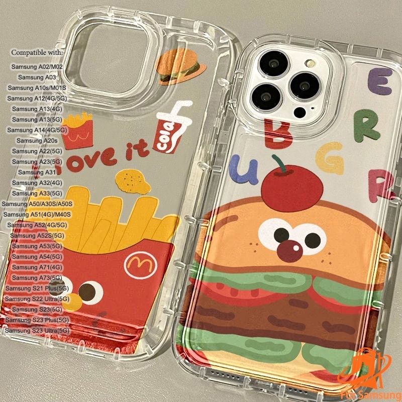 เคสโทรศัพท์แบบอ่อนเข้ากันได้กับ Samsung Galaxy A54 S23 S22 Ultra 5G A32 A03 A53 A51 A50 A30 A22 A14 A02 A24 A13 A12 A10s