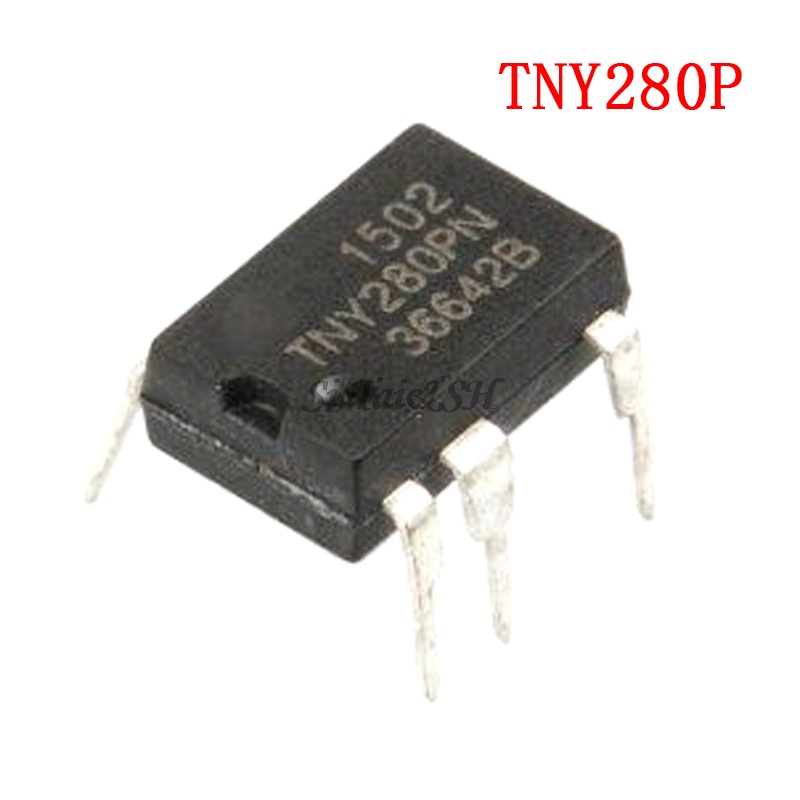 10PCS TNY280PN DIP7 TNY280P TNY280 DIP-7 ชิปเซ็ต IC ใหม่และต้นฉบับ