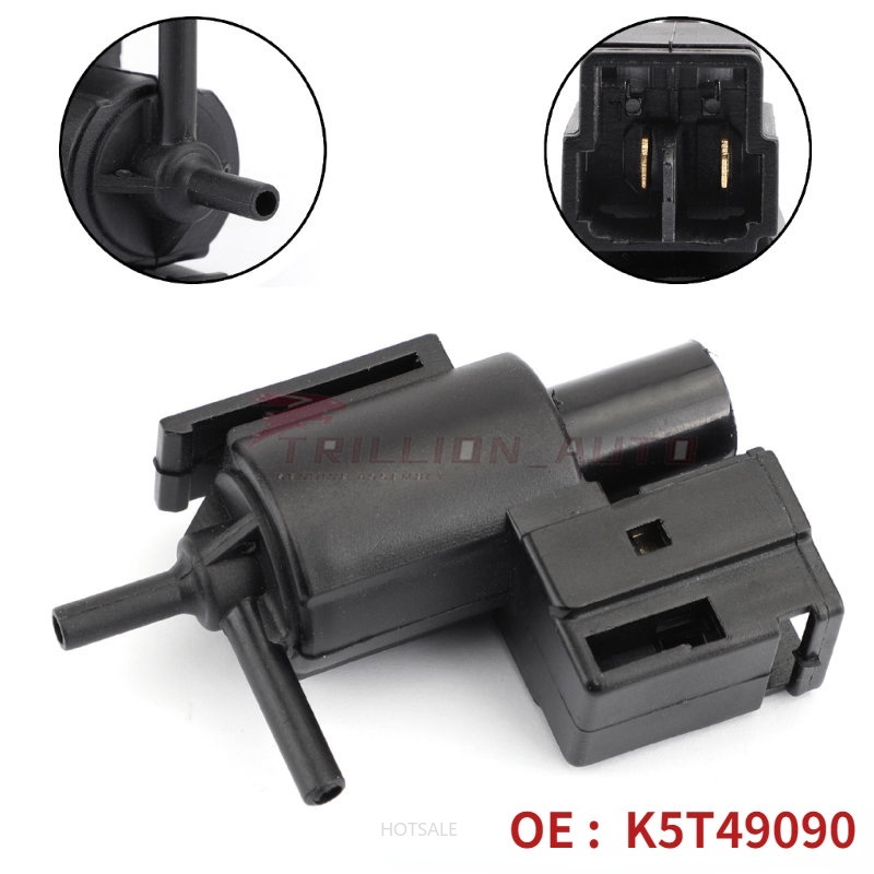 【ของแท้】วาล์วโซลินอยด์รถยนต์ Egr สําหรับ Mazda 626 929 MPV Millenia Protege K5T49090