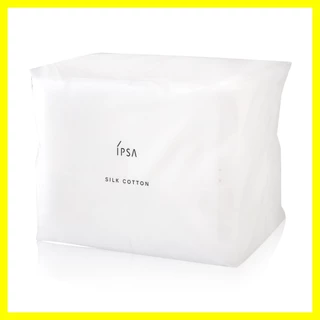 IPSA สำลีสำหรับเช็ดหน้า Silk Cotton Facial 120 แผ่น.