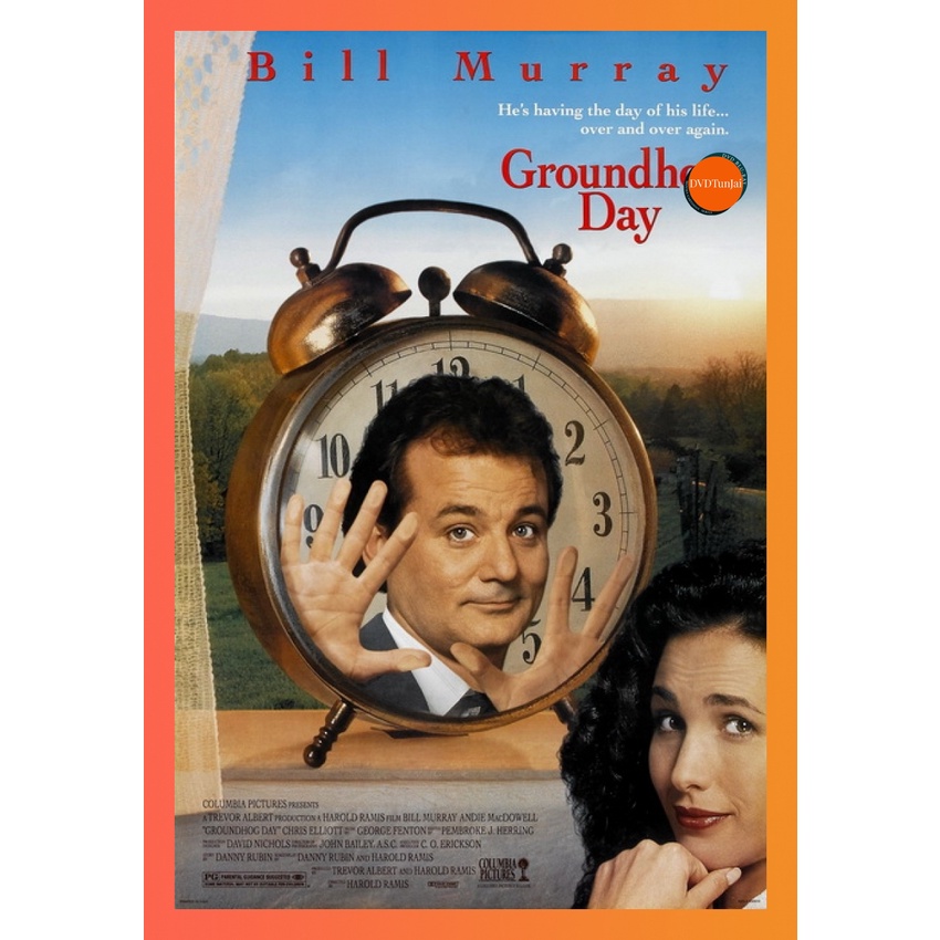 ใหม่ หนังแผ่น DVD Groundhog Day [1993] วันรักจงกลม (เสียง ไทยมาสเตอร์/อังกฤษ ซับ ไทย/อังกฤษ) หนังใหม่ ดีวีดี TunJai