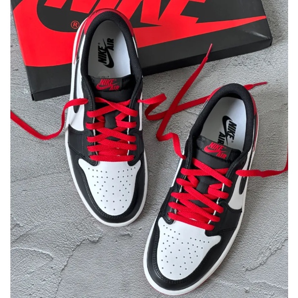 Nike Air Jordan 1 Low OG " Black Toe " ของแท้ 100%