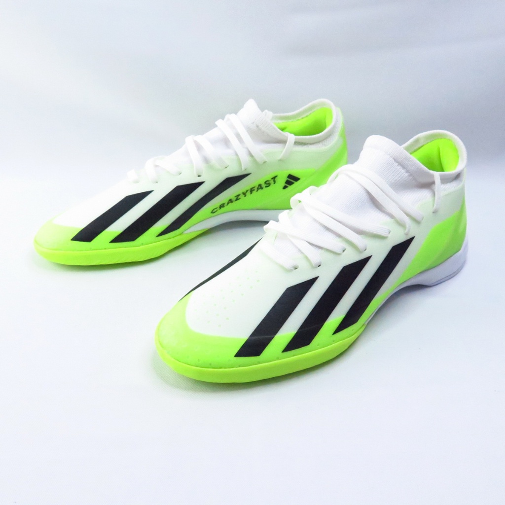 Adidas ADIDAS X CRAZYFAST.3 IN Men's Women's Football Boots Indoor ID9340 Fluorescent Lemon