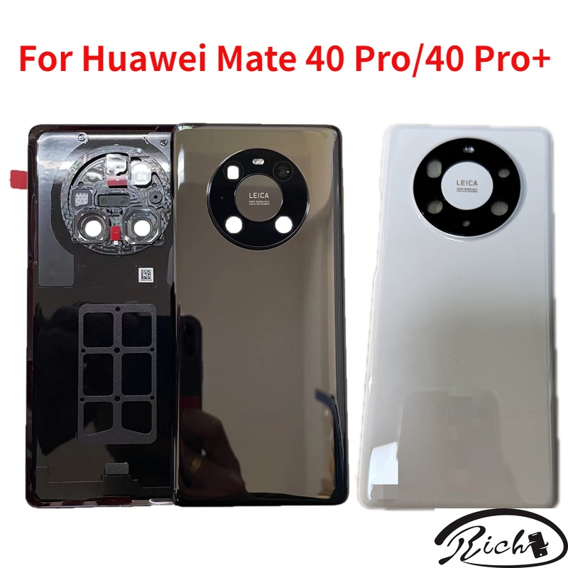 เคสแบตเตอรี่ด้านหลัง พร้อมเลนส์กล้อง แบบเปลี่ยน สําหรับ Huawei Mate 40 Pro Mate 40 Pro+