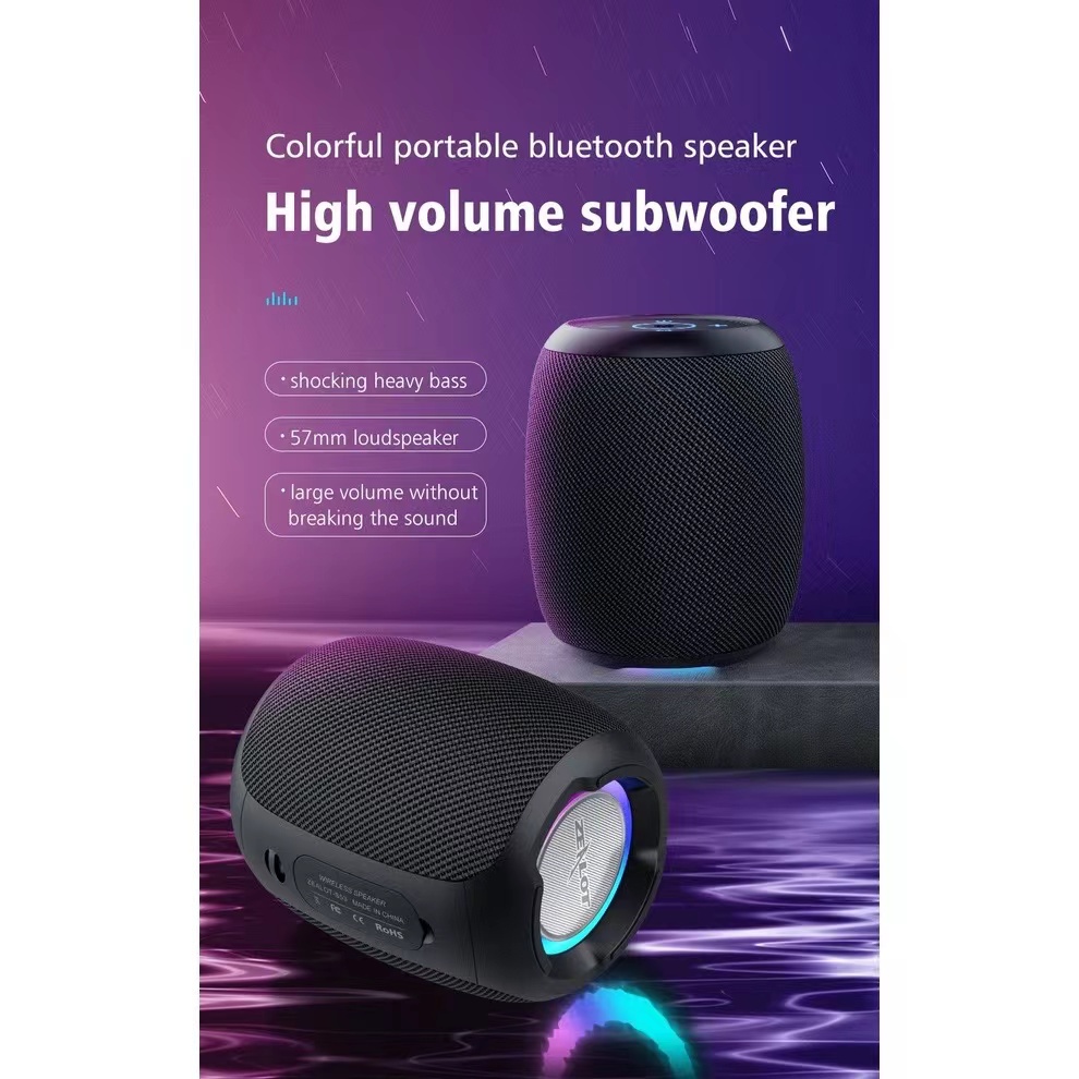 ลำโพงบลูทูธไร้สาย พกพาง่าย ลำโพงลํา Zealot S53 Wireless Speaker Outdoor