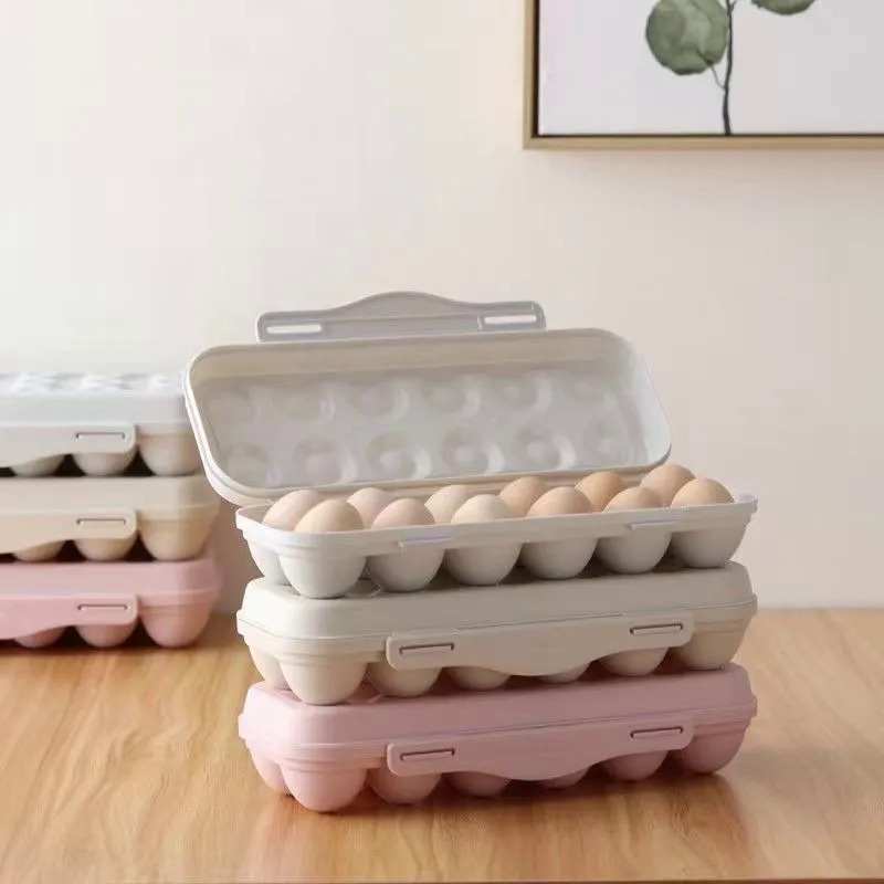 Egg Storage Box Anticollision Damage Egg Preservation Storage Box With Cover Clip Type Can Be Superi