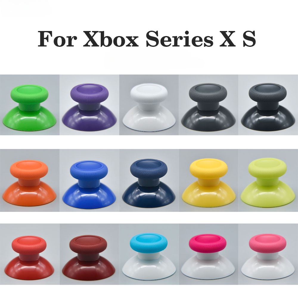 NSLikey 2PCS 3D Analog Thumbstick Grips เปลี่ยนจอยสติ๊ก Caps ใช้งานร่วมกับ Xbox One สําหรับ Series X
