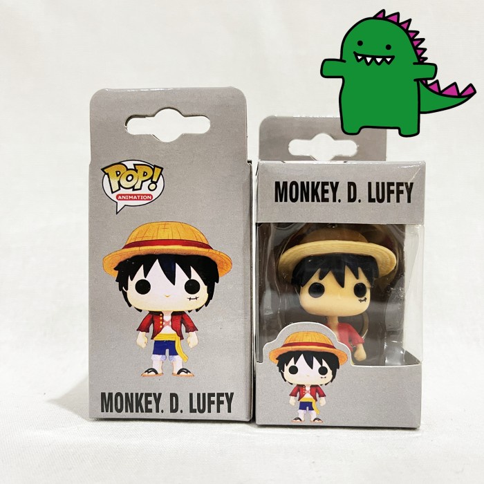 POCKET POP KEYCHAIN ONE PIECE MONKEY D LUFFY FUNKO KEYCHAIN