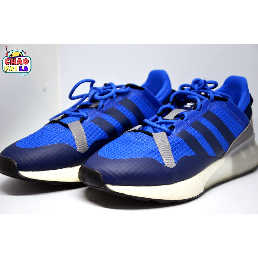 Adidas - ZX 2K Boost Pure - Blue Originals Shoes for Hansome Men - Authentic