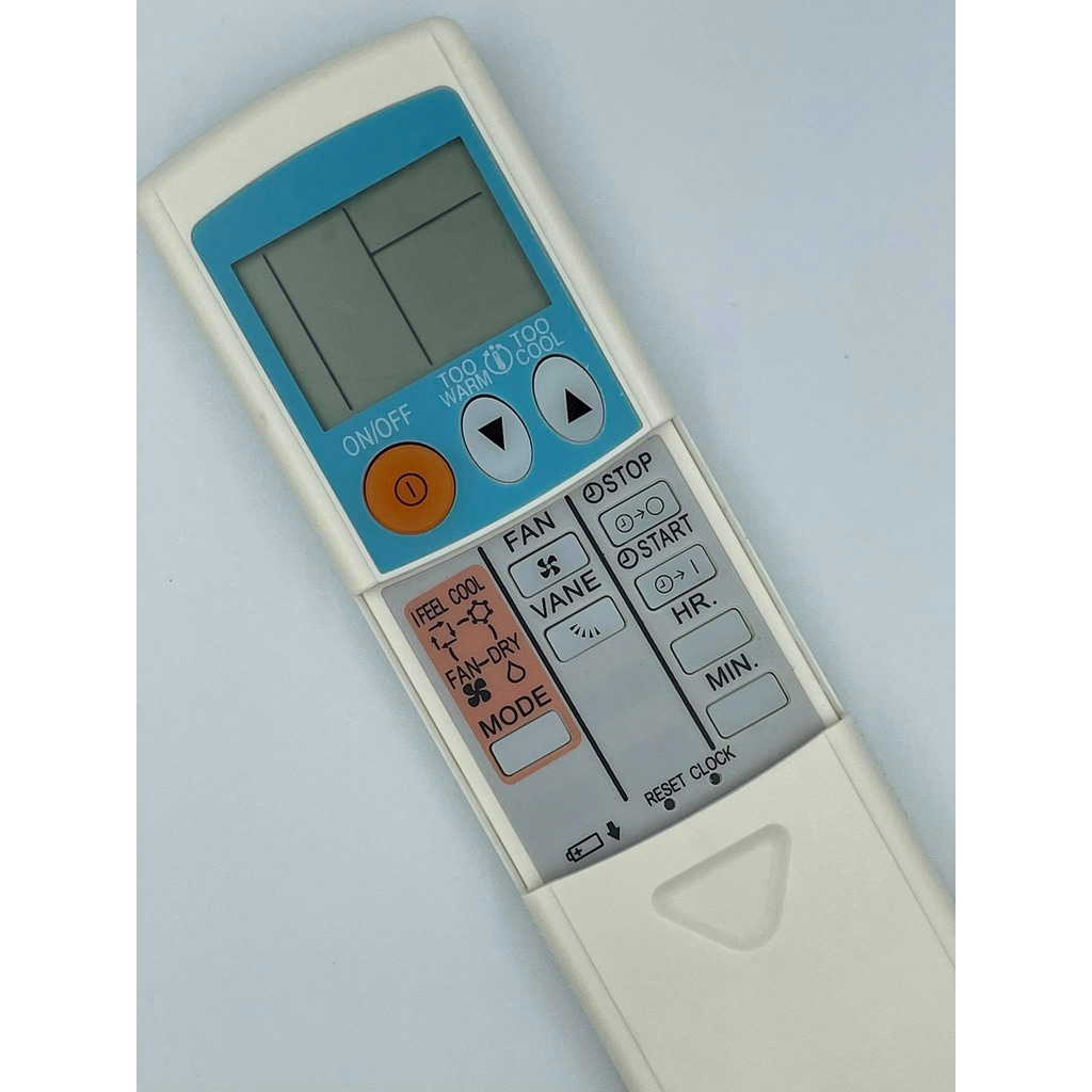 Remote Shop รีโมทแอร์ Mitsubishi รุ่น 7 ปุ่มฟังก์ชั่น Air 7 (KM04J)
