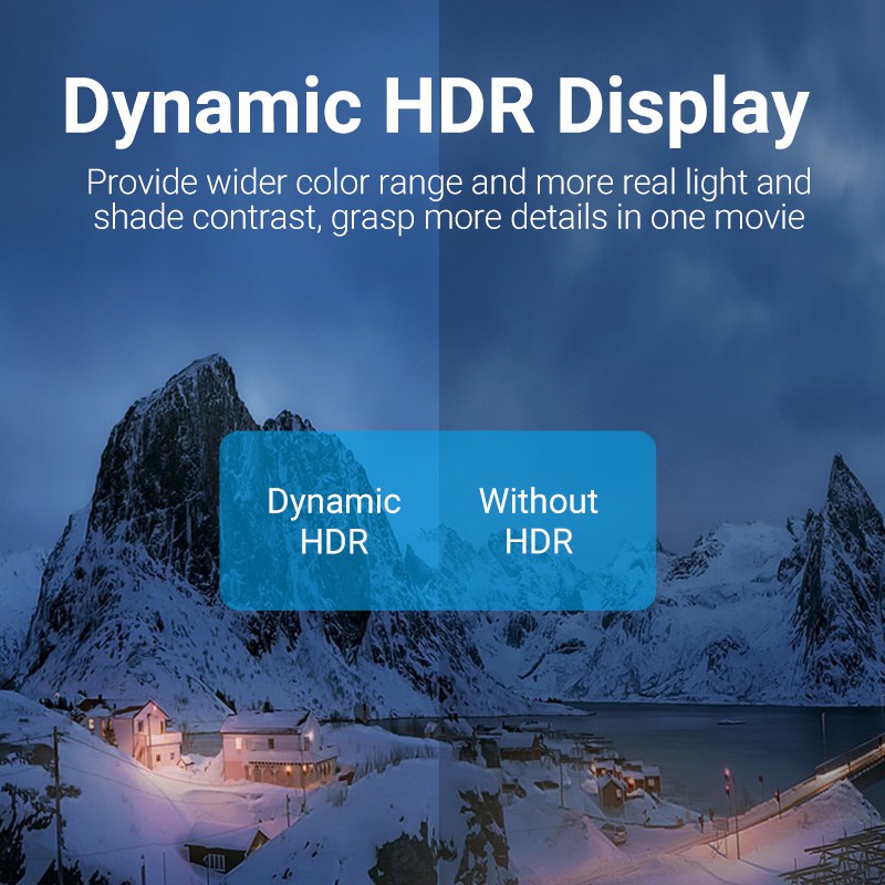 Vention สายเคเบิล HDMI 2.1 8K 60Hz 4K 120Hz ความเร็วสูง 48Gbps HDMI เป็น HDMI สําหรับแล็ปท็อป PS5 4 TV 8K HDMI