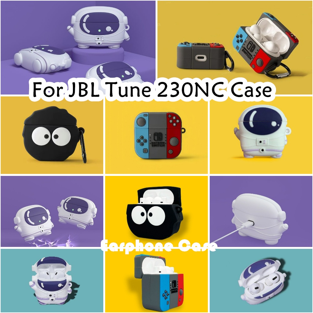 พร้อมส่ง! นําไปใช้กับ JBL Tune 230NC เคส Case เคสหูฟัง การ์ตูนชุดนวัตกรรม ซิลิโคนนุ่ม เคส เคสหูฟัง