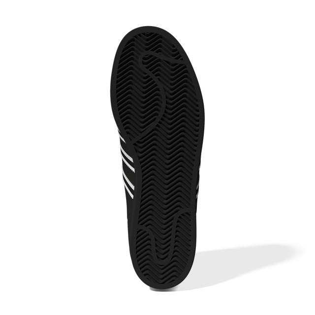 adidas ORIGINALS Superstar Shoes Men Black Sneaker GX9877