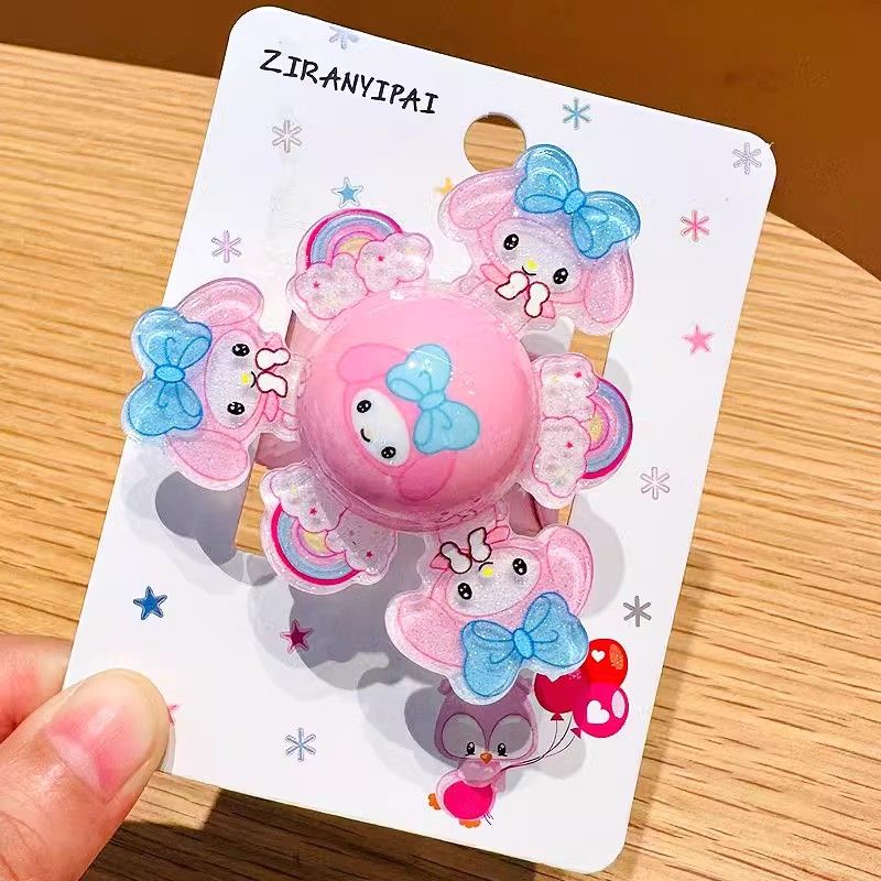 นาฬิกาข้อมือ หน้าปัดเรืองแสง ลายการ์ตูน Kuromi Frozen Melody น่ารัก สําหรับเด็ก