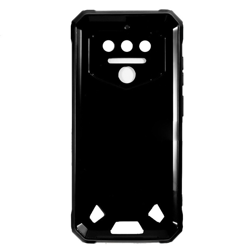 เคสโทรศัพท์มือถือ ซิลิโคนนิ่ม TPU สีดํา สําหรับ Oukitel WP23 WP23 Pro