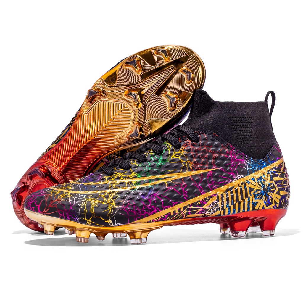 รองเท้าฟุตบอลเด็กผู้ชาย รุ่น World Cup ปี 2024 8 10 12 ไซซ์ 32 33 34 35 football shoes สตั๊ด สตัดฟุตบอล