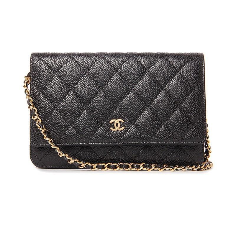 Chanel/WOC/กระเป๋าโซ่/กระเป๋าสะพาย/ของแท้ 100%
