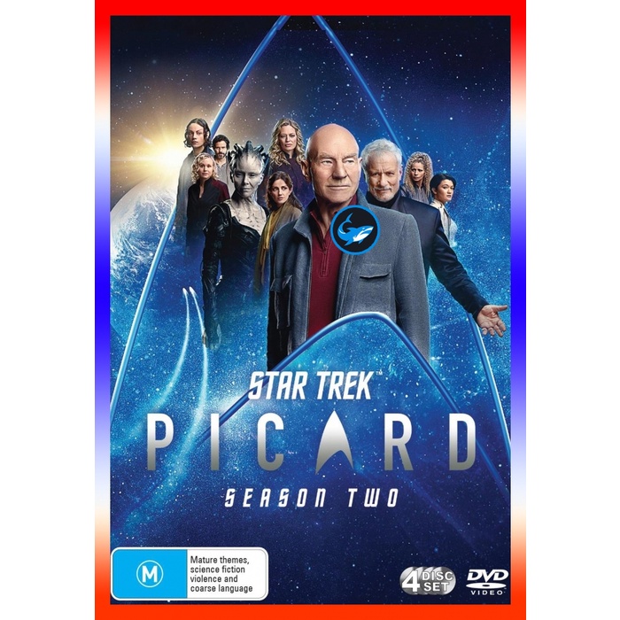 DVD Star Trek Picard Season 2 (2022) สตาร์ เทรค พิคาร์ด ปี 2 (10 ตอน) หนังใหม่ ซีรีส์ฝรั่ง เสียง ไทย/อังกฤษ | ซับ ไทย/อั