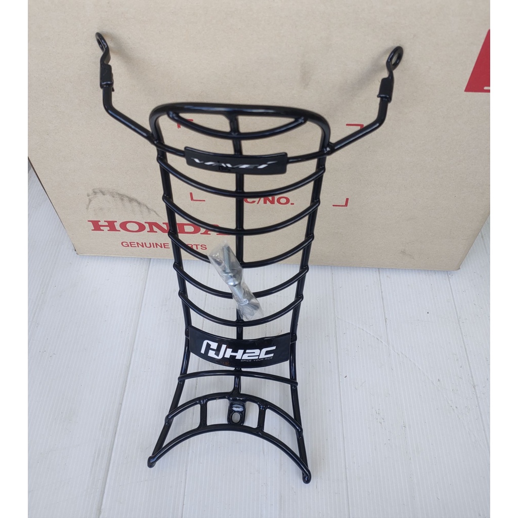 APK58MK64320TAเหล๊กกันลายแท้HONDA WAVE110I รุ่นไฟหน้าLEDปี2019-2022,1ชิ้นพร้อมสกรูยึด3ตัว