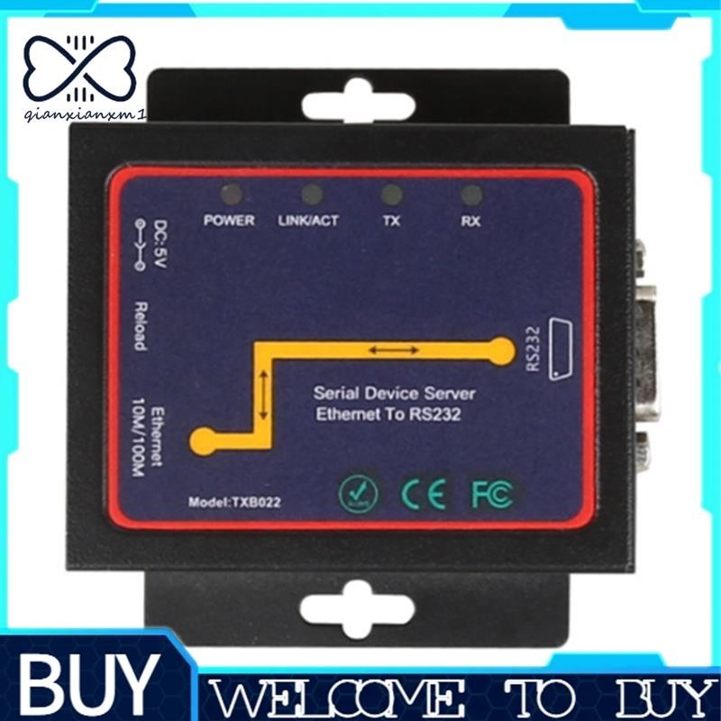 อุตสาหกรรม Modbus Serial RS232 RS485 RS422 ถึง Ethernet Converter RJ45 ถึง RS232 + RS485 Converter อ